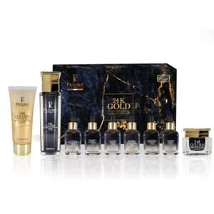 NEW! Predire Paris 24K Gold Flawless Facial SKIN Resplendent Set SEALED $5900